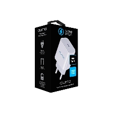 Сетевое зарядное устройство Qumo Energy light (Charger 0051) PD 20W, 1USB, Type-C, белый
