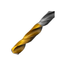 Сверло спиральное по металлу Denzel 6,5 x 100 мм, Р6М5, Golden Tip
