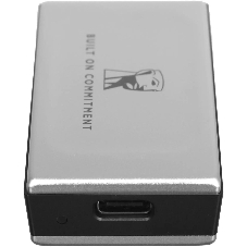 Внешний SSD Kingston XS2000, 4TB, USB 3.2 Gen 2x2 Type-C, R/W 2000/2000, серебристый