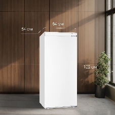 Встраиваемый холодильник Zigmund & Shtain BR 22 X белый однокамерный 147/16 л морозилка сверху, ручное разморахивание