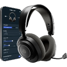 Гарнитура SteelSeries Arctis Nova 7 Wireless Gen 2 чёрный, беспроводная, радиоканал, до 50 ч, совместимость с PS5