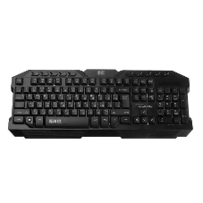 Комплект клавиатура+мышь Qumo Mystic K58/M76 проводной, USB, 3200 DPI, чёрный