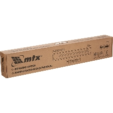 Обогреватель инфракрасный MTX КМИ-2000, черный, кварцевый, 2000 Вт, 20 м2, плавная регулировка мощности