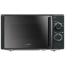 Микроволновая печь CASO M 20 EASY зеркальный/черный, 20 л, 700 Вт, переключатели - поворотный механизм