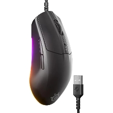 Мышь Steelseries Rival 3 Gen 2 черный оптическая 8500dpi USB (62515)
