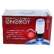 Помпа для 19л бутыли Energy EN-010E электрический, белый/черный