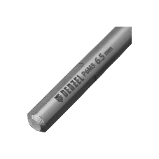 Сверло спиральное по металлу Denzel 6,5 x 100 мм, Р6М5, Golden Tip