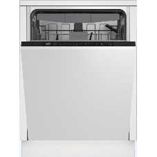 Встраиваемая посудомоечная машина Beko BDIS15063, белый, 44.8 см, 10 компл., 46 дБ, класс A