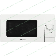 Микроволновая печь Galanz MOS-2008MW белый, 20 л, 700 Вт, переключатели - поворотный механизм