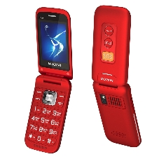 Мобильный телефон Maxvi E5 up красный