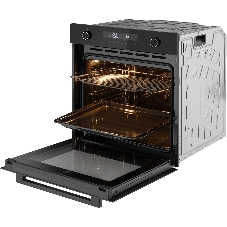 Духовой шкаф электрический Weissgauff EOM 741 PDB Black Edition черный