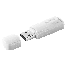 Флешка USB Smartbuy CLUE white (SB128GBCLU-W3), 128Gb, USB 3.1, R/W 40/25, белый