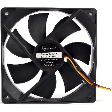 Вентилятор Gembird 120x120x25, гидрод., тихий, 3 pin/4pin Molex, провод 30 см (S12025H-3P4M)