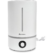 Увлажнитель воздуха Primera HUP-R1060-TA белый, 20 м², 6 л, ультразвуковой, производительность 280 мл/ч, ароматизация, регулировка направления пара, механическое управление