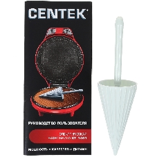 Вафельница Centek CT-1441 красный
