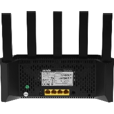Двухдиапазонный Wi-Fi 6 роутер Tenda TX2L Pro AX1500, до 300 Мбит/с на 2,4 ГГц + до 1201 Мбит/с на 5 ГГц, LAN 3x1Gbит/с