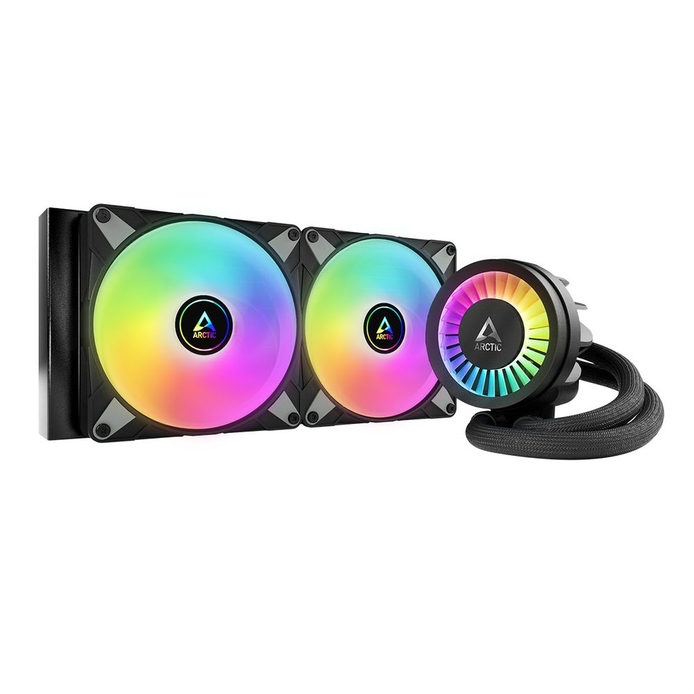 Жидкостная система охлаждения Arctic Liquid Freezer III 280 A-RGB черный, 140 мм, алюминий, 2800 об/мин, 30 дБ, 4 pin, 320 Вт