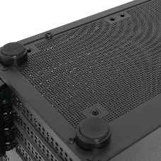 Компьютерный корпус без блока питания HSPD M210, Mesh Mid Tower, черный, 0.7 SPCC, 1x90мм mATX, mITX 140/280/150мм 1x2.5