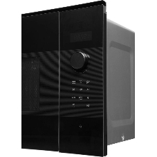 Встраиваемая микроволновая печь Bosch BFL524MB2 черный 20л. 800Вт