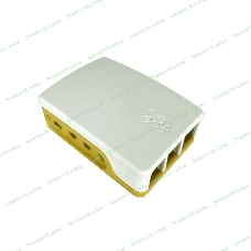 Компьютерный корпус ACD белый/желтый ABS Case for Raspberry 4B