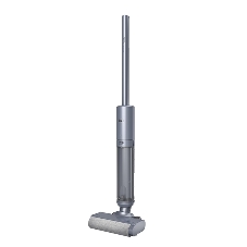 Пылесос вертикальный BQ VCA1003W холодный серый, питание от аккумулятора, 14 Вт, уборка суxая/влажная, пылесборник 0.36 л