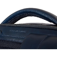 Рюкзак для ноутбука Piquadro Blue Square CA6592B2BM/BLU2, кожа, темно-синий
