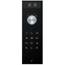 Встраиваемая микроволновая печь Bosch BEL554MS0 нержавеющая сталь/черный, 25 л, 900 Вт, переключатели - поворотный механизм/сенсор