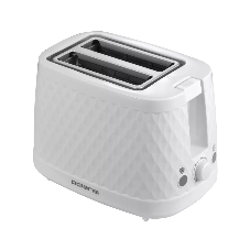 Тостер Polaris PET-0733A белый, 900 Вт, 2 слота