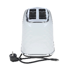 Тостер DeLonghi CTJ 2103 W белый, 900 Вт, 2 слота