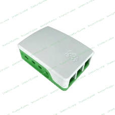 Компьютерный корпус ACD RA601 White+Green ABS Case for Raspberry 4B