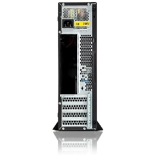 Компьютерный корпус Foxline FL-211-TFX300S с блоком питания 300Вт, mATX case, black, w/PSU TFX 300W, w/2xUSB2.0+2xUSB3.0, w/pwr cord, w/8cm FAN