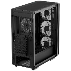 Компьютерный корпус Deepcool MATREXX 55 MESH V4 без БП, боковое окно (закаленное стекло), 3xARGB LED 140мм вентилятора спереди, 1xARGB LED 120мм вентилятор сзади, черный, ATX