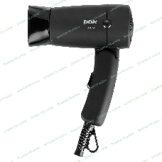Фен BBK BHD0801 черный, 1000 Вт, компактный