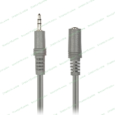 Кабель-удлинитель Smartbuy 3.5 Jack (M) - 3.5 Jack (F), стерео, аудио, 1,8 м, пакете (KA-321-350)