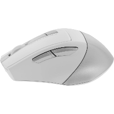 Мышь беспроводная A4Tech Fstyler FG35 серебристый/белый, 2000 dpi, радиоканал, USB, кнопки - 6