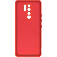 Чехол (клип-кейс) BoraSCO для Xiaomi Redmi 9 красный