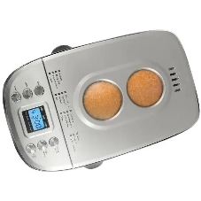 Хлебопечка Centek CT-1415 (черн/сталь) 1500 г БОЛЬШОЙ ОБЪЕМ, 860 Вт, 15 программ, таймер, LCD, окошко