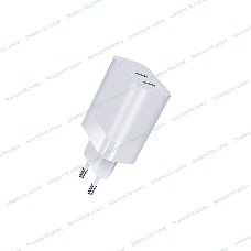 Сетевое зарядное устройство Qumo Energy PD 35W (Charger 0074), два порта: Type-C PD + Type-C PD, белый