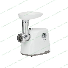 Мясорубка электрическая Starwind SMG2341 белый, 1800 Вт, 2.0 кг/мин, реверс, защита от перегрузки, насадки - 4