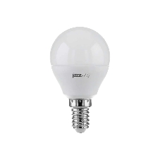 Лампа светодиодная JazzWay PLED-SP G45 9Вт шар 3000К теплый белый E14 820лм 230В