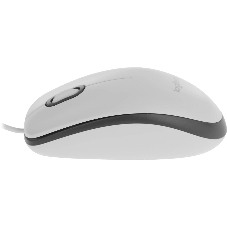 Мышь проводная Logitech M100 белый, 1000 dpi, USB, кнопки - 3