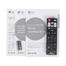 Мини-аудиосистема LG CJ44 черный 480Вт FM USB BT