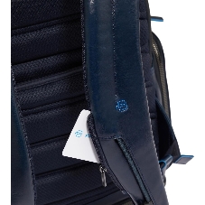 Рюкзак для ноутбука Piquadro Blue Square CA6592B2BM/BLU2, кожа, темно-синий