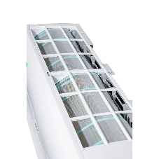 Кондиционер сплит-система настенного типа RIX LITE I/O-W18MB 18000 BTU, 50 м², 24/39 дБ, охлаждение, обогрев, осушение, белый