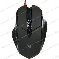 Мышь проводная A4Tech Bloody V7 черный, 3200 dpi, USB Type-A, кнопки - 8