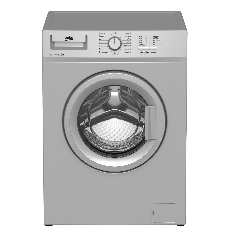 Стиральная машина Beko WRS 55P1 BSS серебристый, загрузка фронтальная 5 кг, 1000 об/мин., класс: А