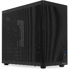 Компьютерный корпус без блока питания HSPD M210, Mesh Mid Tower, черный, 0.7 SPCC, 1x90мм mATX, mITX 140/280/150мм 1x2.5