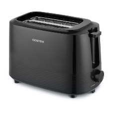 Тостер Centek CT-1433 черный, 750 Вт, 2 слота