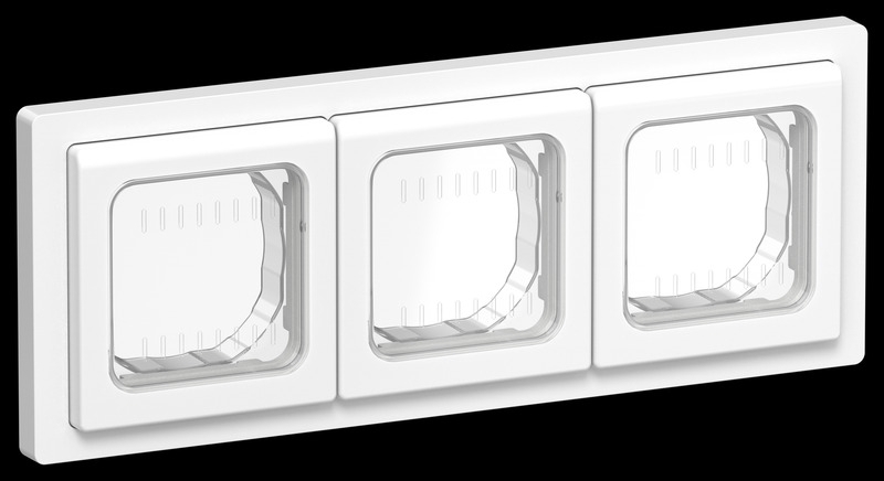 Рамка 3-местная IP55 Рпро-3-55-ФлБ белый FLITE