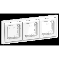 Рамка 3-местная IP55 Рпро-3-55-ФлБ белый FLITE